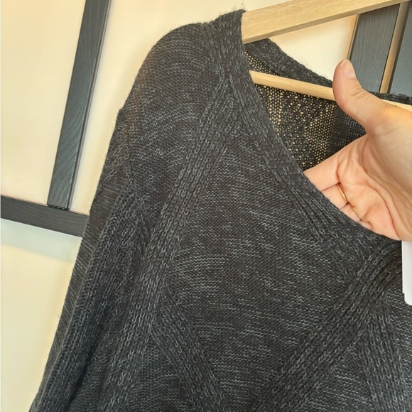 CJ Banks women’s knit gray sweater size 2X. Cotton blend NWT - Picture 5 of 12